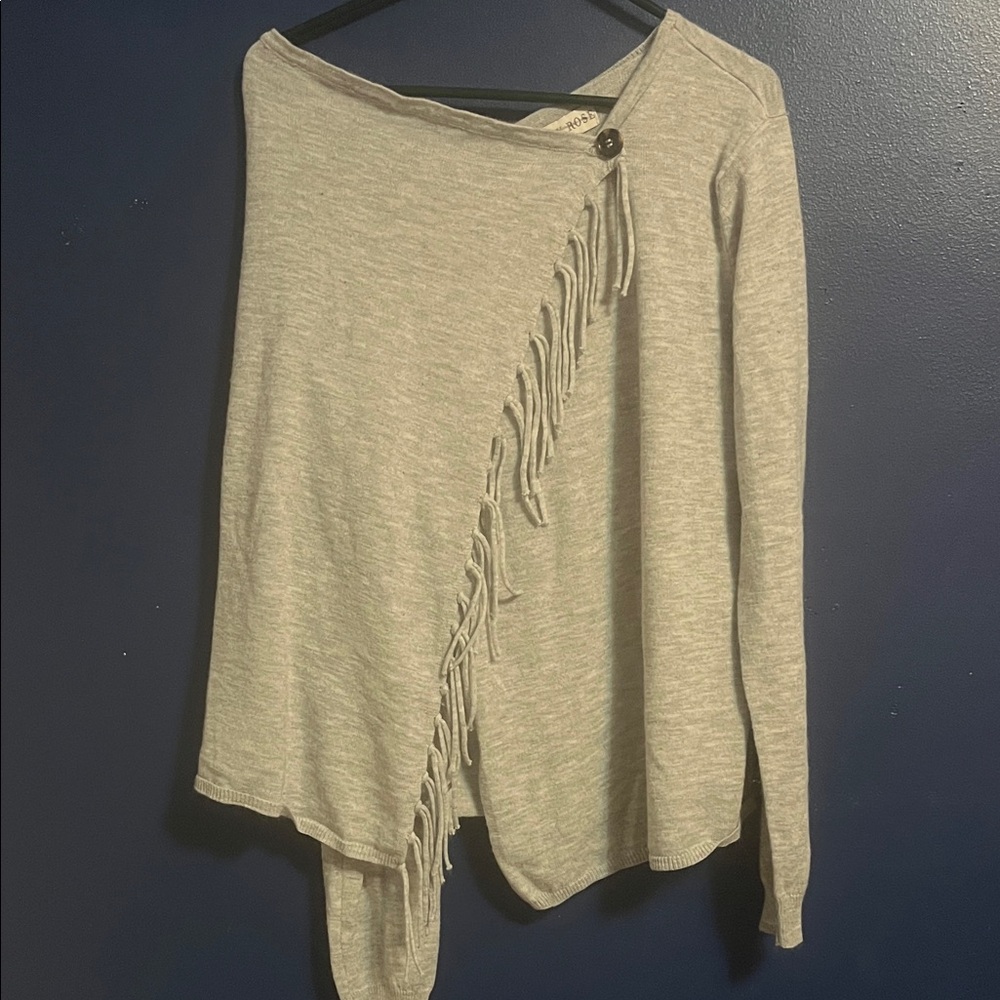 Knox Rose Fringed Sweater